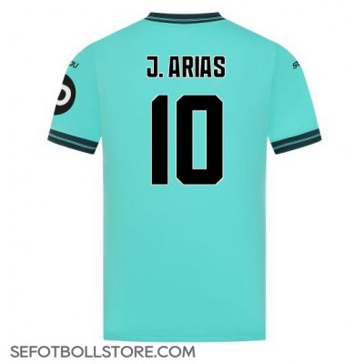 Wolves Jhon Arias #10 Replika Bortatröja 2025-26 Kortärmad Wolves Jhon Arias #10 Replika Bortatröja 2025-26 Kortärmad
